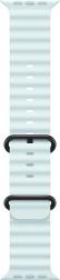 Apple Watch Ultra 2 (2024) 49mm Black Titanium Case with Ice Blue Ocean Band