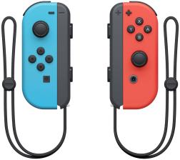 Игровая приставка Nintendo Switch (OLED model), неоновый синий/неоновый красный