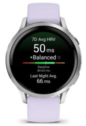 Умные часы Garmin Venu 4 41mm, Silver with Periwinkle Silicone (010-03013-41) HK