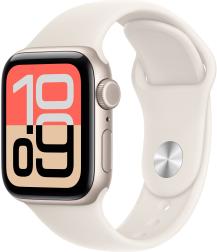 Умные часы Apple Watch SE 3 40mm (2025) Starlight Aluminum Case with Sport Band Light Blush