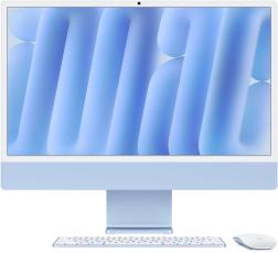 Моноблок Apple iMac 24 Retina 4,5K (M4, 10C CPU/10C GPU, 2024) Nano-Texture Glass, 32 Гб, 1 ТБ SSD, синий (Z1K5000J3)