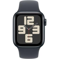 Умные часы Apple Watch SE 40mm (2024) Midnight Aluminum Case with Midnight Sport Band (MXE73)